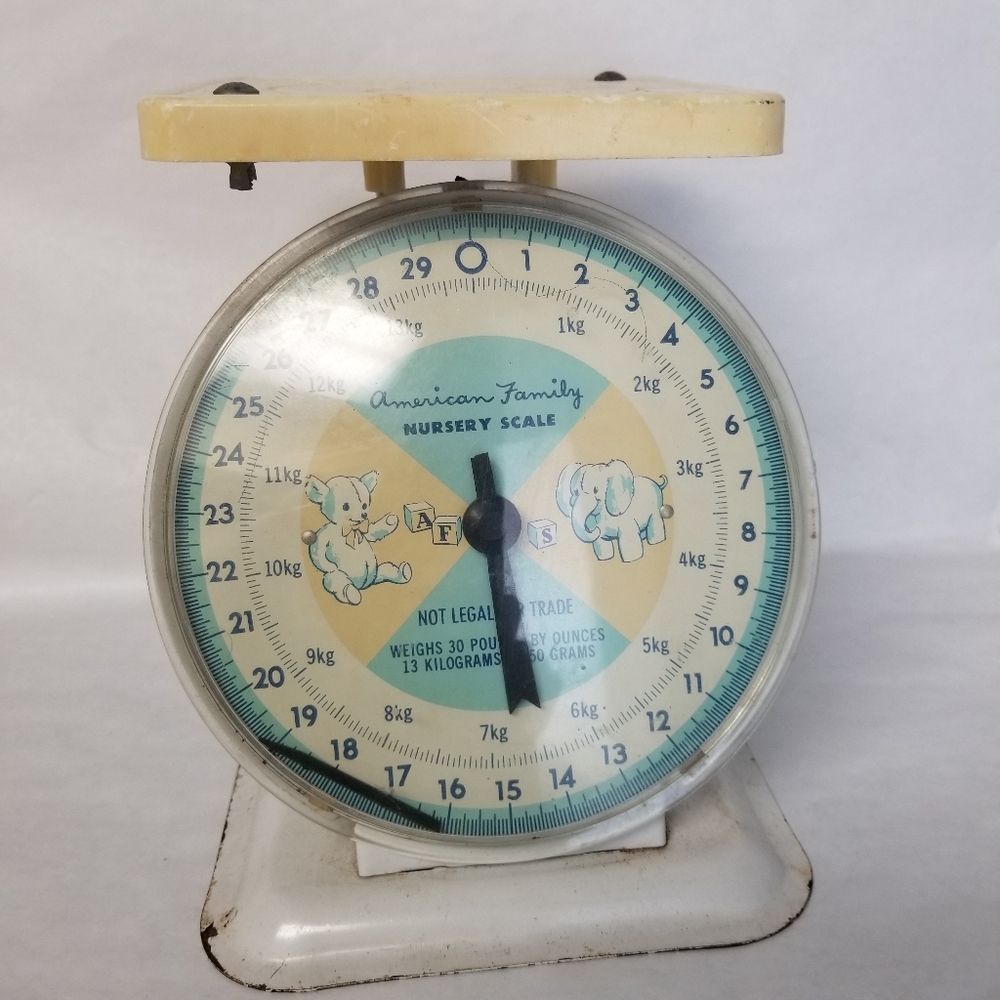 Vintage Nursery American Family Scale